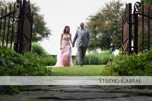 Bride and Groom walk